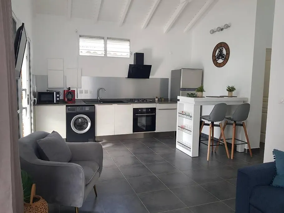 Charmante maison avec piscine Lamentin Hébergement de vacances